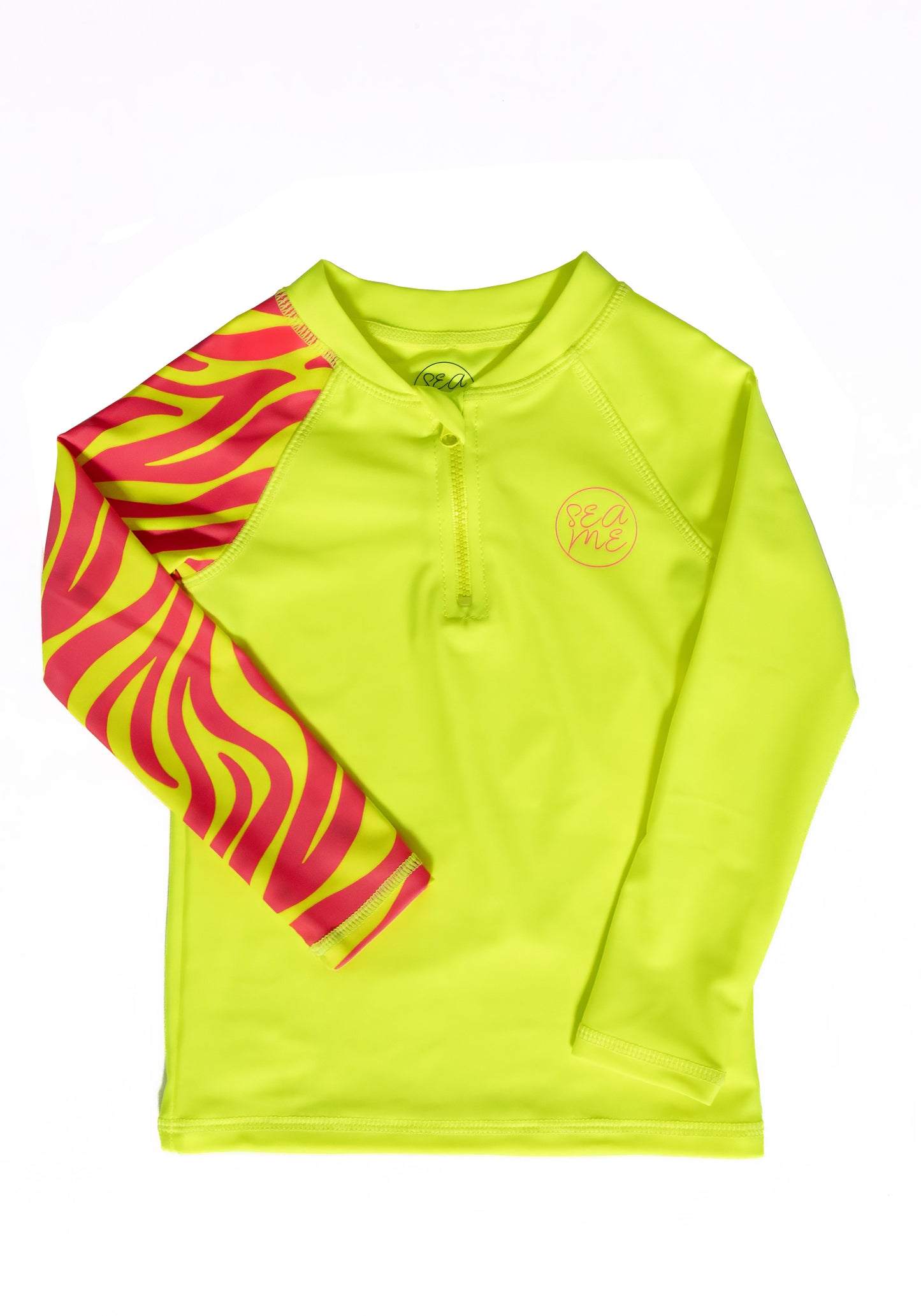 Bright Yellow Long Sleeve Rash Top