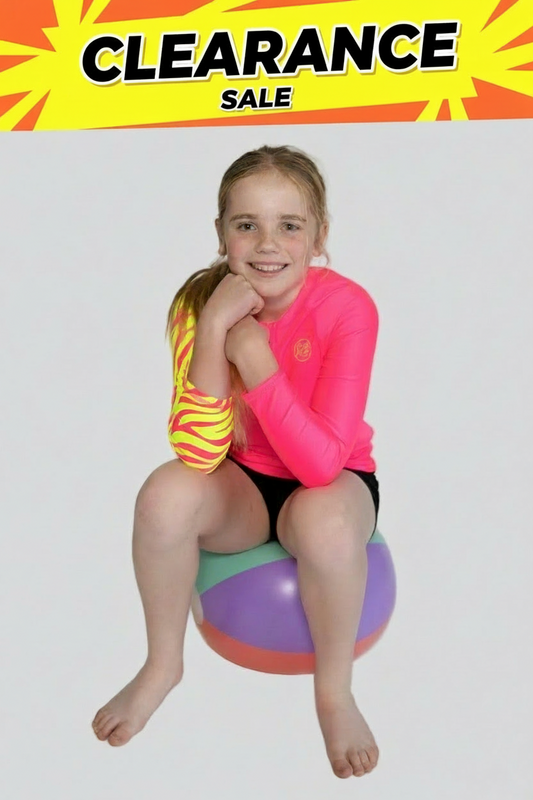 Fluro Pink Long Sleeve Rash Top