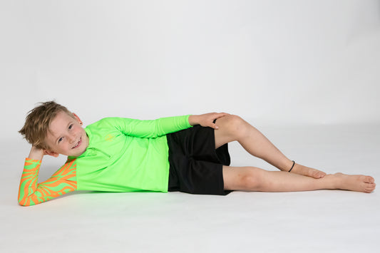 Bright Green Long Sleeve Rash Top